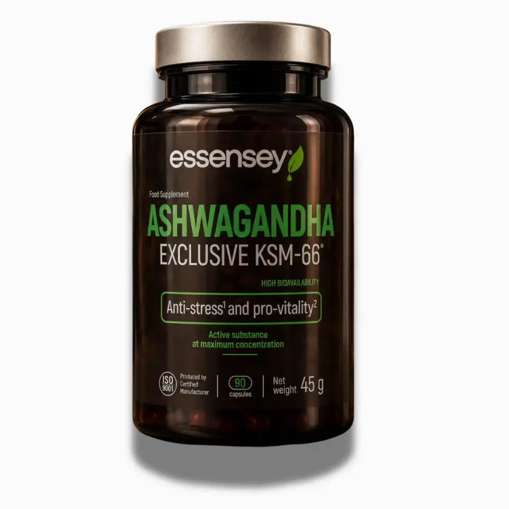 Essensey ashwagandha exclusive KSM-66 kapsule protiv stresa i za vitalnost