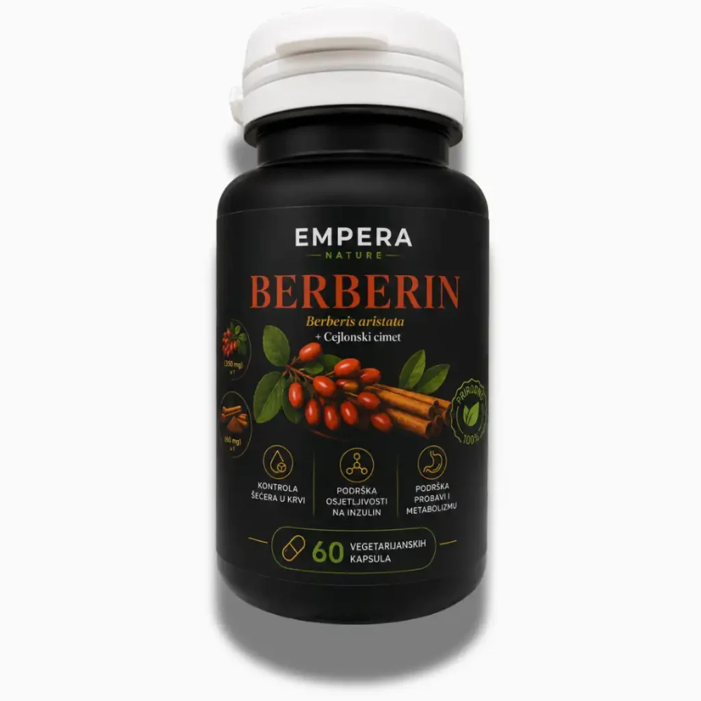 Empera Nature berberin sa cejlonskim cimetom 60 kapsula za regulaciju secera