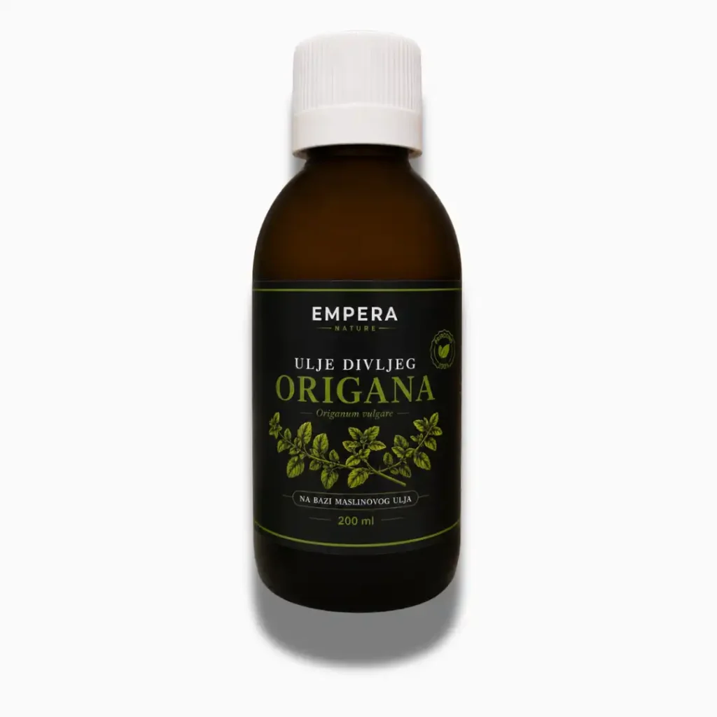 Ulje divljeg origana 200ml prirodni lijek protiv bakterijskih upala urinarnih infekcija i eserihije koli Empera Nature