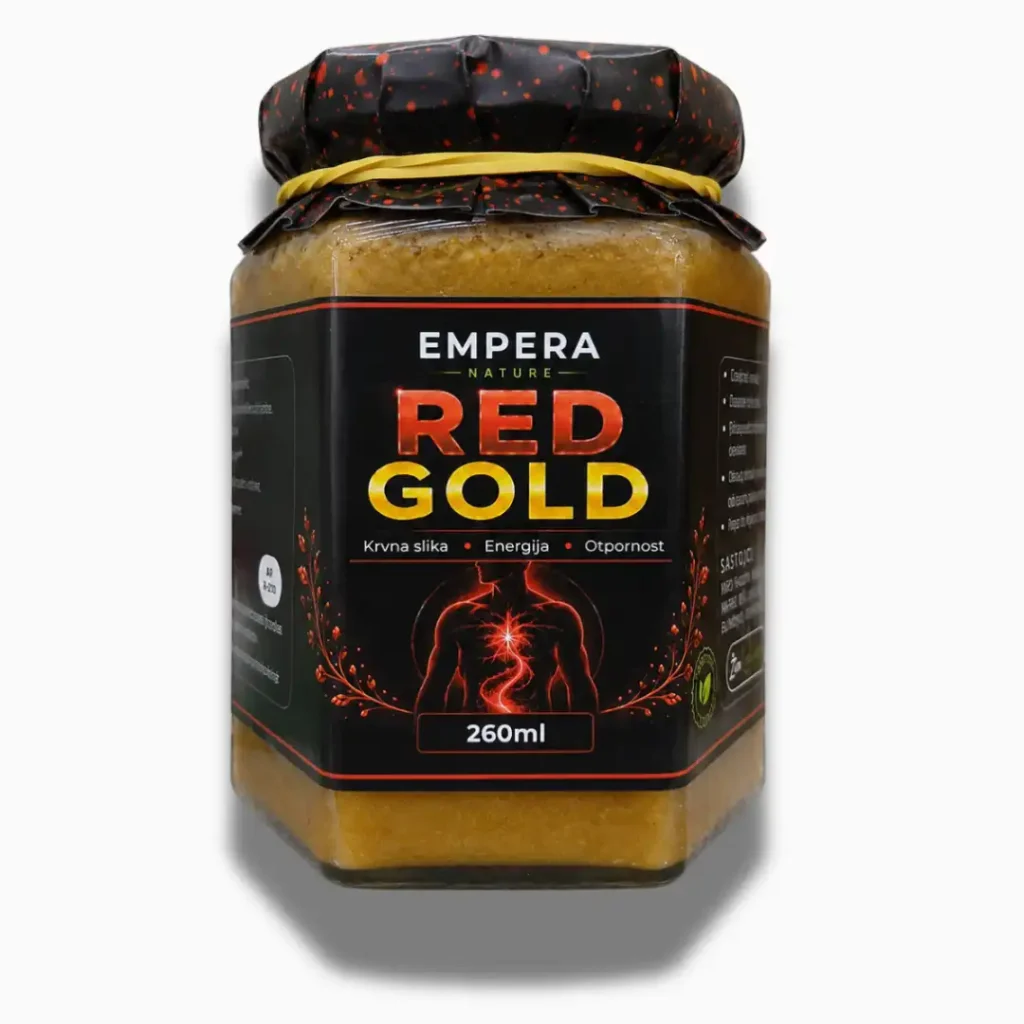 Empera Nature red gold eliksir za poboljsanje krvne slike i protiv umora