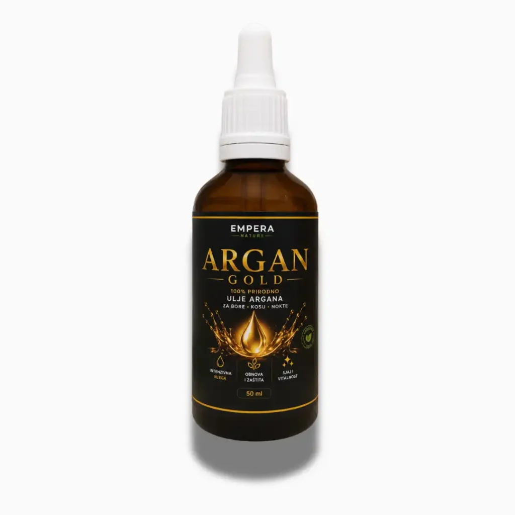 Argan Gold 50ml 100% prirodno arganovo ulje za kosu bore i nokte Empera Nature