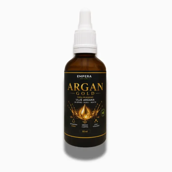 Argan Gold 50ml 100% prirodno arganovo ulje za kosu bore i nokte Empera Nature