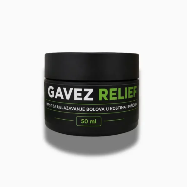 Gavez Relief 50ml prirodna gavez mast za ublažavanje bolova u kostima i mišićima Empera Nature
