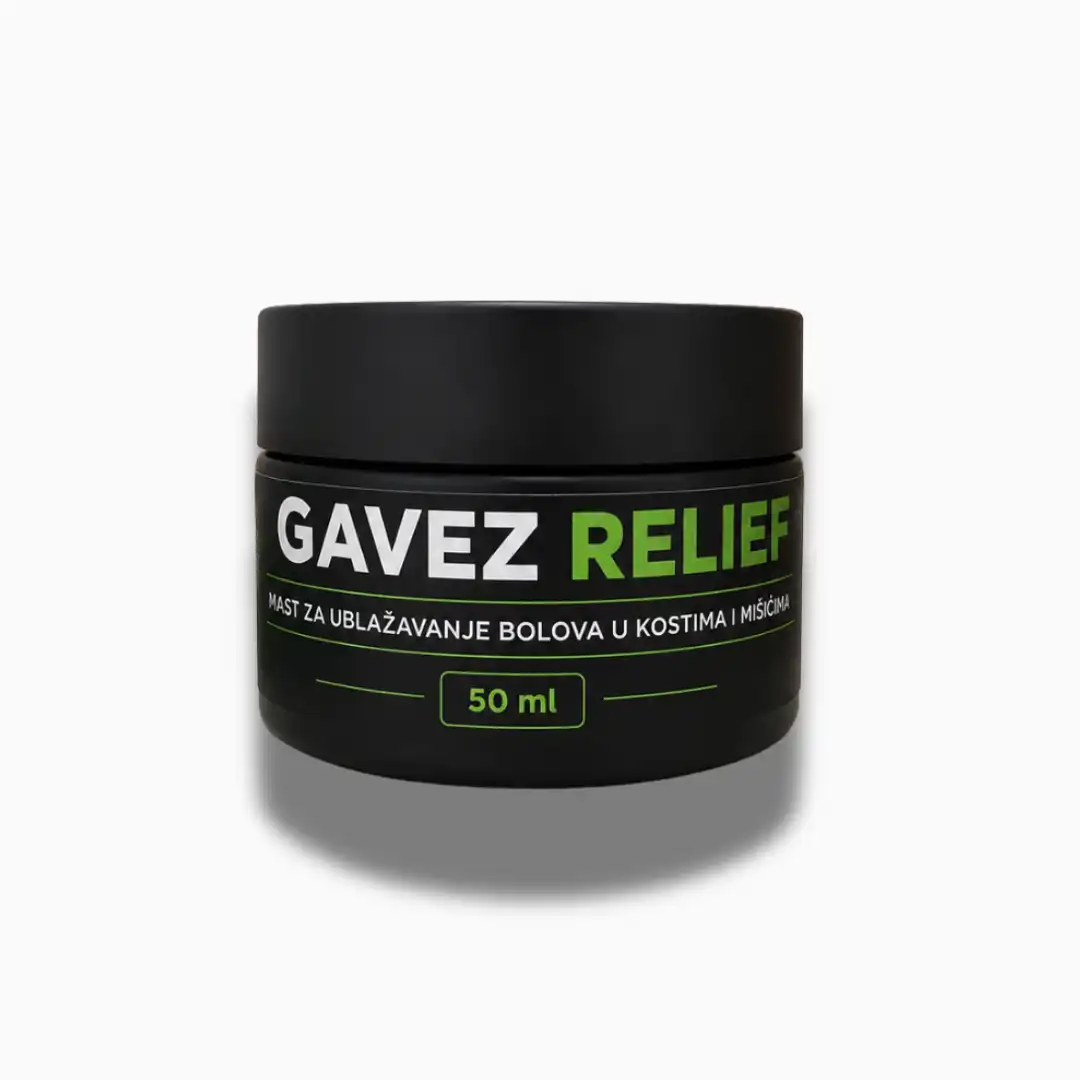 gavez-relief Gavez Relief 50ml prirodna gavez mast za ublažavanje bolova u kostima i mišićima Empera Nature